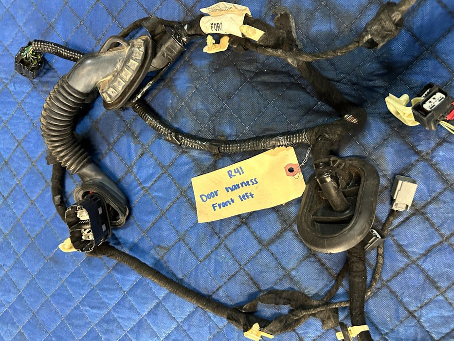 2017-2019 FORD F250 F350 KING RANCH FRONT LEFT DOOR HARNESS OEM JC3T-14631-AA