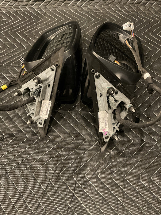 2016 DODGE CHARGER HELLCAT RIGHT LEFT SIDE EXTERIOR DOOR MIRRORS OEM PAIR