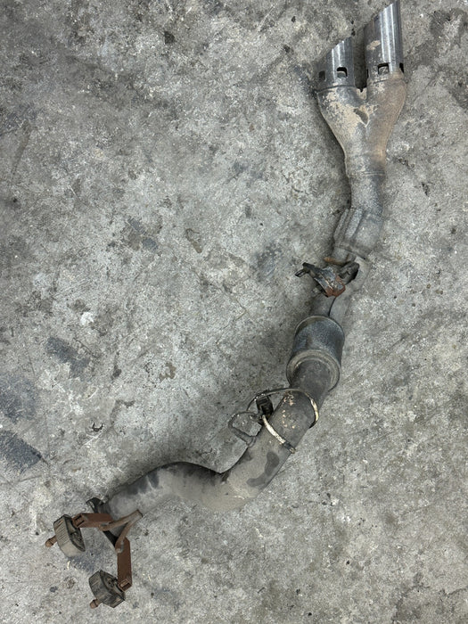 2021 FORD F350 SRW DIESEL 6.7L FACTORY EXHAUST MUFFLER TAIL PIPE OEM ~WEAR~