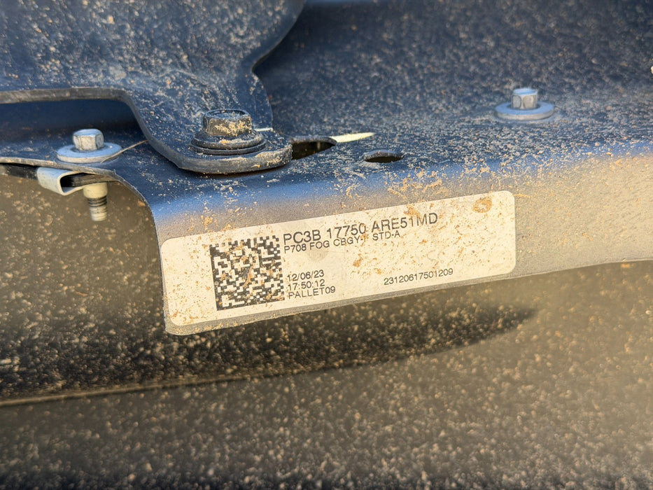 2023 2024 2025 2026 FORD F250 F350 CARBONIZED GREY FRONT BUMPER ASSEMBLY OEM