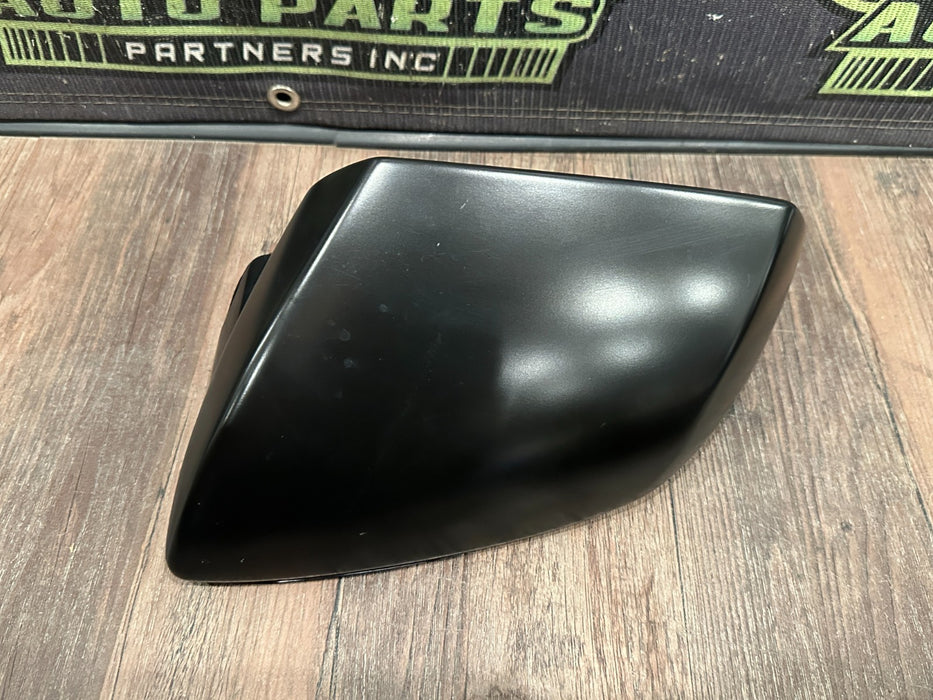 2015-2019 LAMBORGHINI HURACAN DRIVER LEFT MIRROR COVER SHELL OEM *BLACK WRAP*