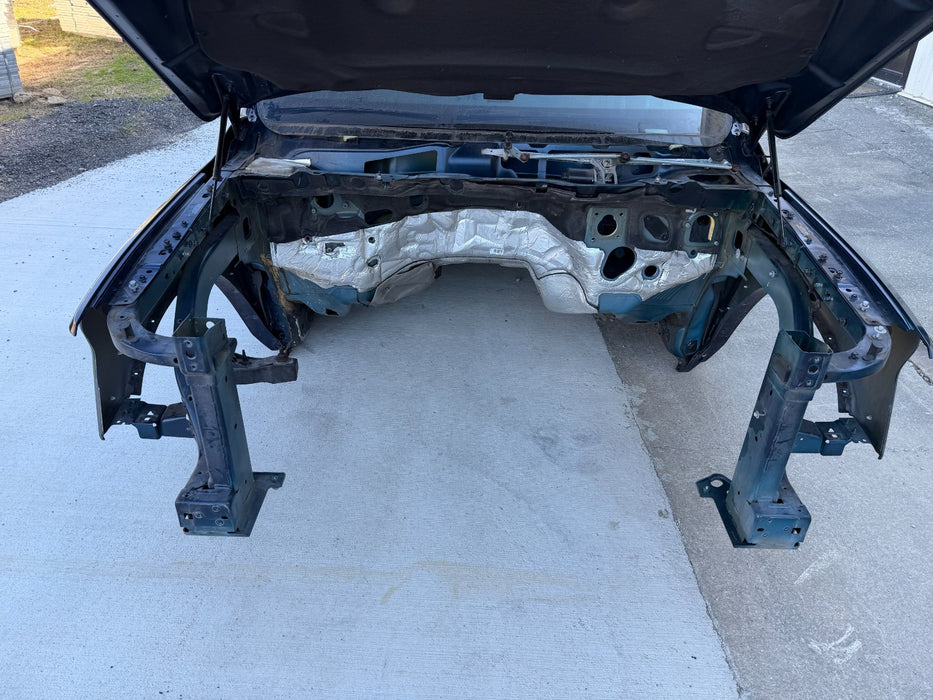 2021 RAM 2500 3500 MEGA CAB SHELL WITH DOORS FENDERS HOOD BLUE