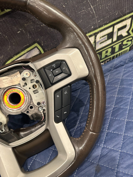 2019 FORD F250 F350 F450 LIMITED STEERING WHEEL STEERING/ADAPTIVE CRUISE OEM