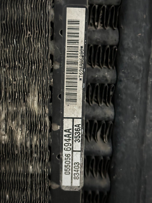 2008 DODGE RAM 3500 CAB CHASSIS DIESEL A/C CONDENSER INTERCOOLER 55056817AC