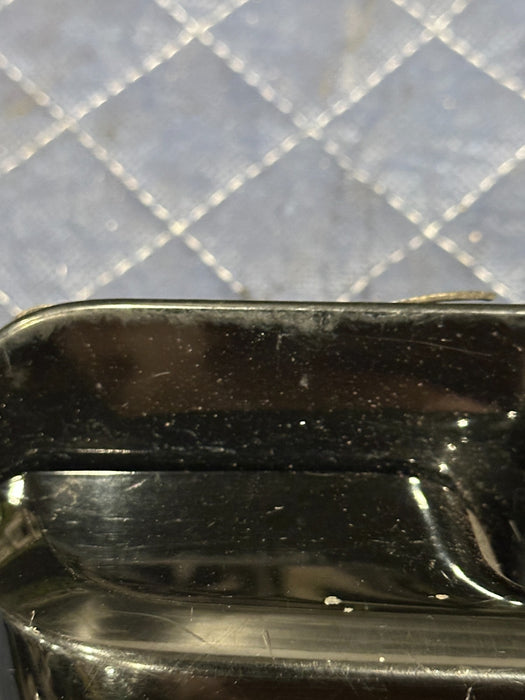 2017-2019 FORD F250 F350 F450 REAR LEFT DOOR HANDLE OEM BLACK PEARL G1 *FLAW*