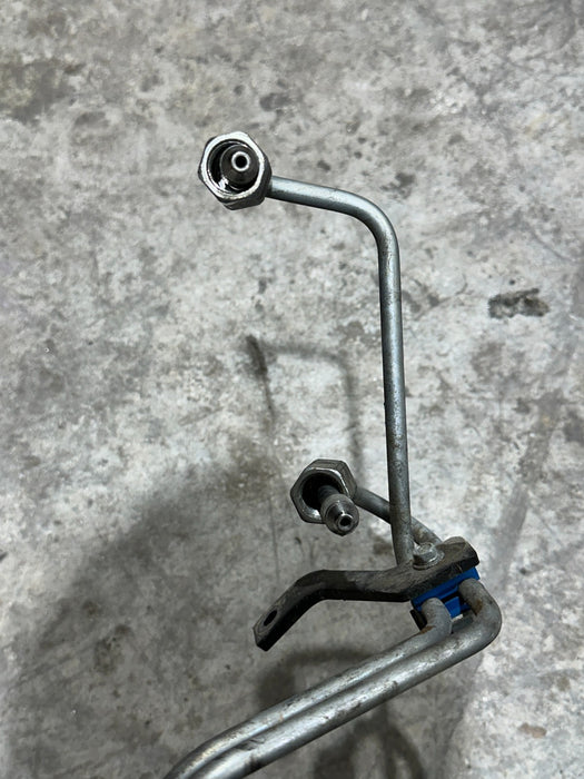 2017 NISSAN TITAN XD RESERVE DIESEL FUEL INJECTOR SUPPLY LINE OEM