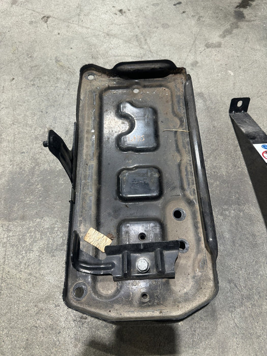 2014 PORSCHE 911 TURBO S BATTERY MOUNT TRAY W BRACKET & MODULES OEM