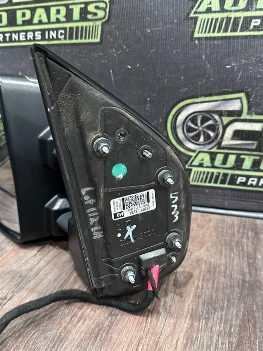 2017 NISSAN TITAN XD RESERVE LEFT CHROME MIRROR W CAMERA OEM 96302 EZ92A