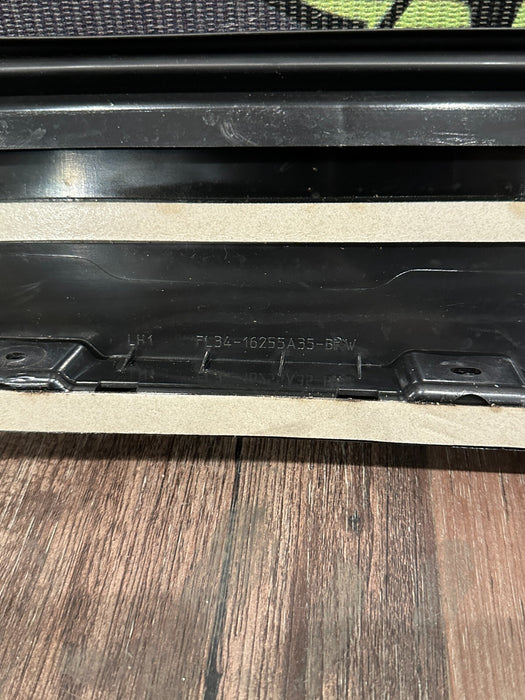 2017-19 FORD F250 F350 F450 REAR LEFT GLOSS BLACK B PILLAR DOOR TRIM OEM *READ