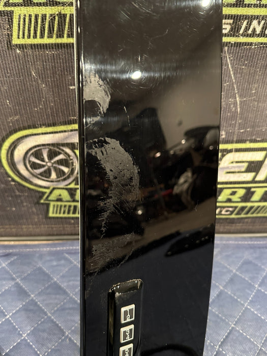 2019 FORD F150 3.5L RAPTOR FRONT LEFT GLOSS BLACK DOOR B PILLAR OEM *RESIDUE 3-5