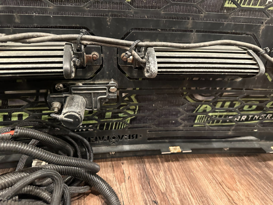 2017-2019 FORD F250 F350 F450 SD REVOLVER GRILLE LED LAMP W/HARNESS 6515631