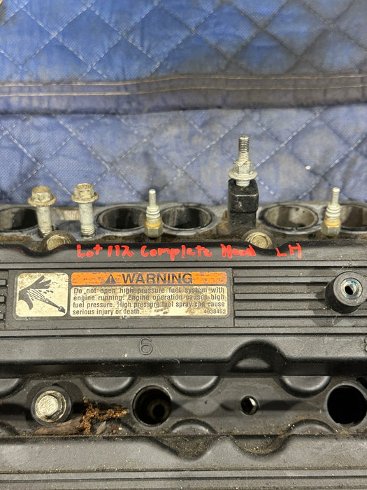 2017 NISSAN TITAN XD CUMMINS 5.0L LEFT CYLINDER VALVE COMPLETE OEM