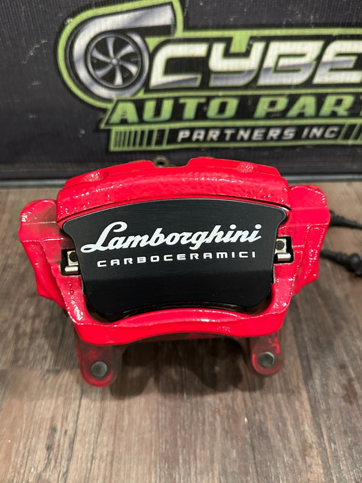 2018-2024 LAMBORGHINI URUS FRONT REAR CARBON CERAMIC BRAKE CALIPERS OEM
