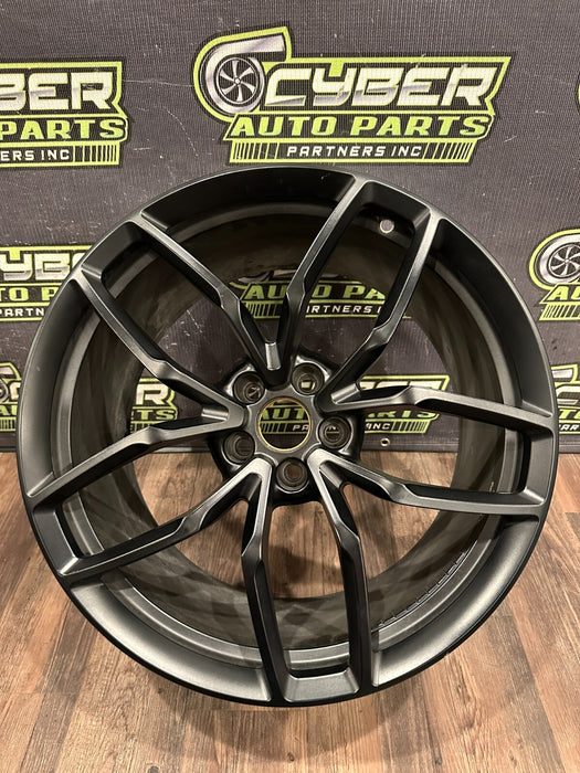 LAMBORGHINI HURACAN LP 610 AUDI R8 FACTORY RIMS MIMAS STYLE *MATTE BLACK FINISH*