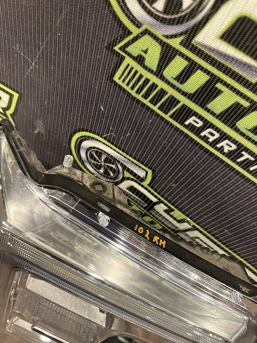 2017 2019 FORD F250 F350 F450 RIGHT PASSENGER HEADLIGHT T LED OEM W/ MODULE