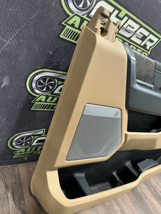 2023 2024 FORD F250 F350 F450 LARIAT FRONT RIGHT PASSENGER DOOR PANEL
