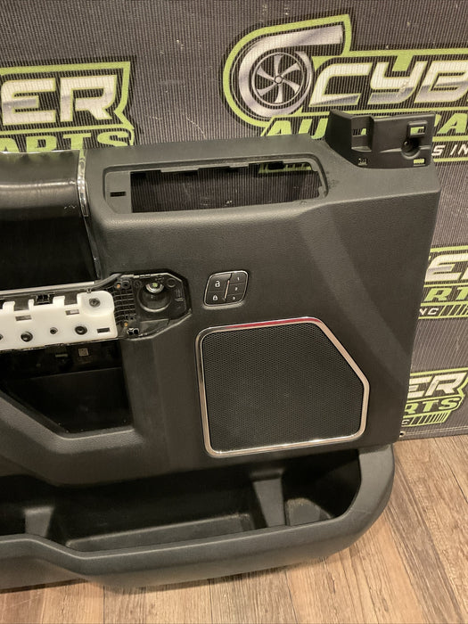 2017-2022 FORD F450 PLATINUM FRONT LEFT DOOR PANEL~MINOR COSMETIC FLAW~