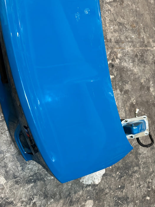 2015-2020 BMW M4 F82 REAR TRUNK DECK LID LAGUNA SECA BLUE 448 ~DAMAGE~
