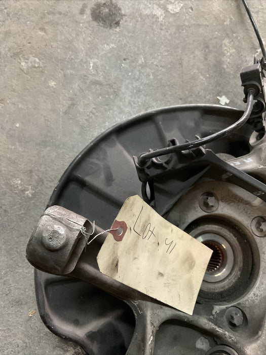 2014 MERCEDES S550 W222 PASSENGER RIGHT REAR SPINDLE KNUCKLE HUB OEM