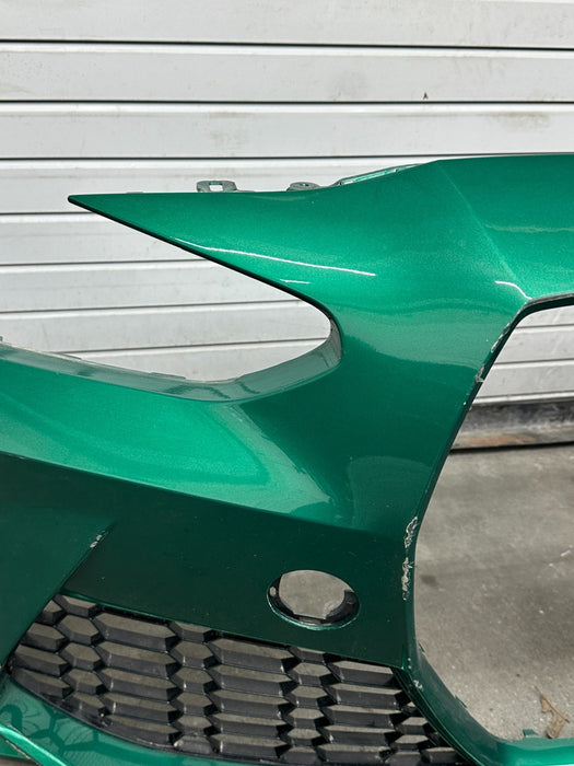 2024 BMW M3 M4 G80 G82 FRONT BUMPER OEMISLE OF MAN GREEN C4G *FLAWS 4-17, 19-21*