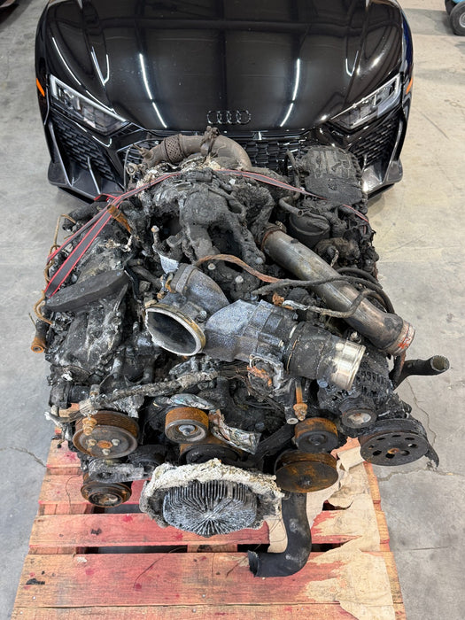 2017-2019 FORD F250 F350 F450 DIESEL 6.7L POWERSTROKE ENGINE *BURN DAMAGE*