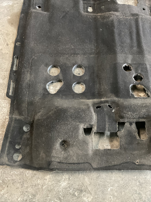 2016 NISSAN TITAN XD CREW CAB FLOOR CARPET BLACK OEM