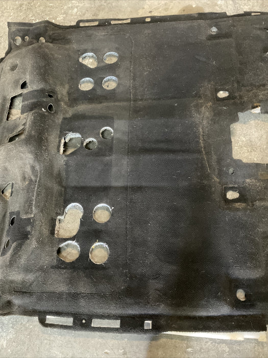 2016 NISSAN TITAN XD CREW CAB FLOOR CARPET BLACK OEM