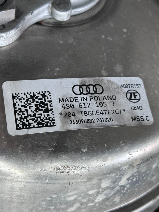 2021 AUDI R8 5.2L V10 POWER MASTER BREAK BOOSTER W RESERVOIR OEM 4S0 612 105 J