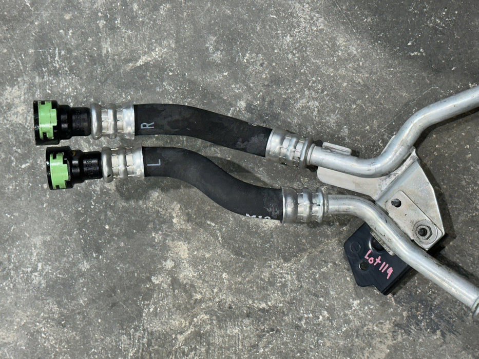 2024 BMW M3 M4 G80 G82 TRANSMISSION OIL COOLER RETURN LINE OEM 8096457 8096458