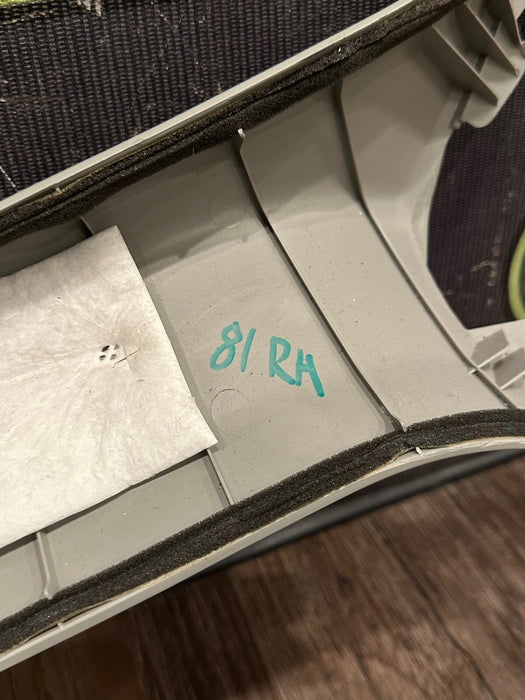 2014 TOYOTA PRIUS V FRONT RIGHT RH GRAY A PILLAR TRIM PANEL OEM 62211-47120