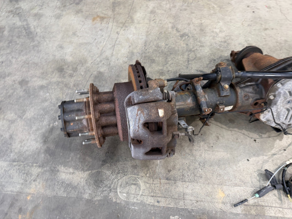 2017 - 2022 FORD F450 REAR AXLE 4.30 RATIO (4L) 42K MILES *DAMAGE TO HOUSING*