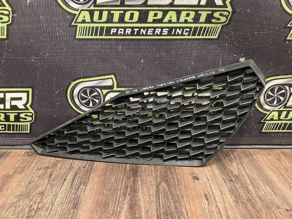 2015 LAMBORGHINI HURACAN LP610 FRONT LEFT BUMPER GRILLE OEM 4T0-807-681