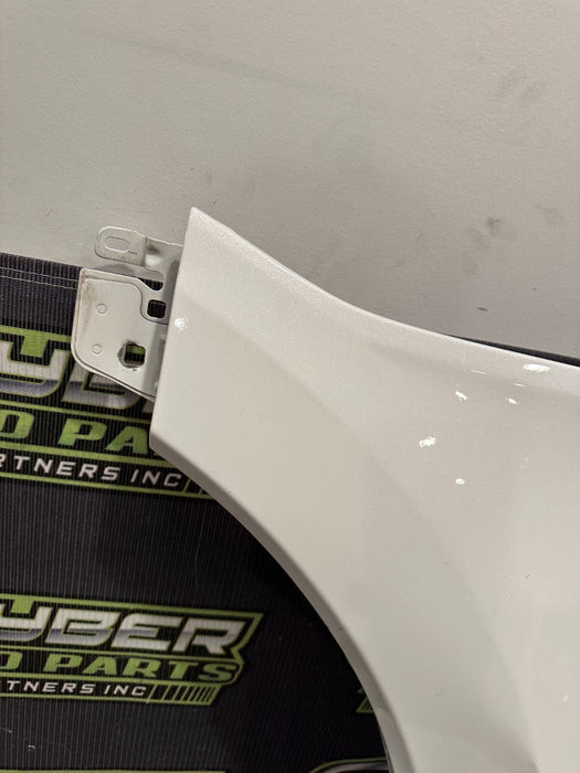 2023 2024 FORD F250 F350 FRONT LEFT FENDER OEM STAR WHITE (AZ) *DENTS*