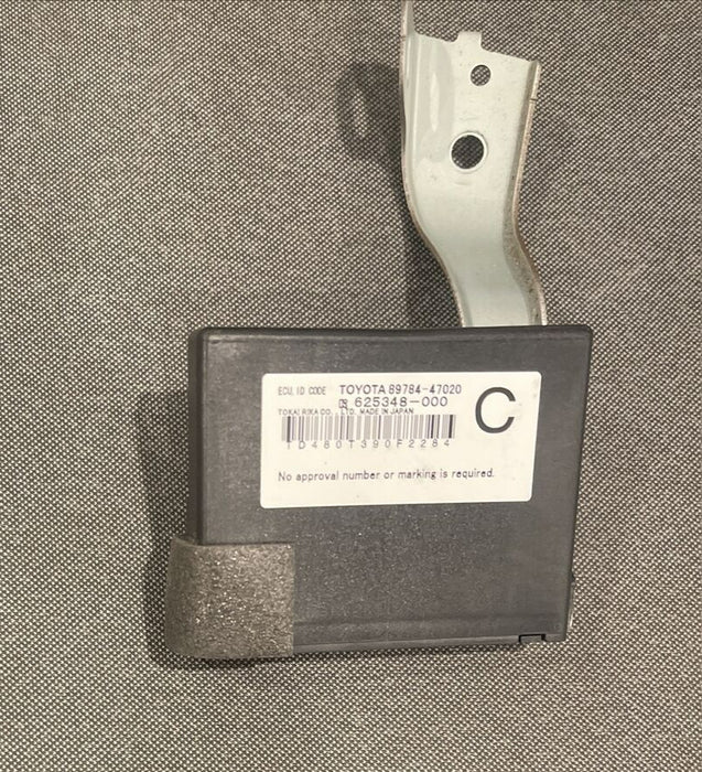 2014 TOYOTA PRIUS V IMMOBILIZER IGNITION UNIT MODULE 89784-47020