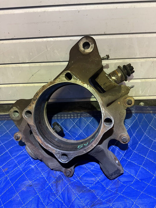 2017-2022 FORD F250 F350 DIESEL FRONT AXLE DRIVER LH KNUCKLE SPINDLE OEM 89K MIL