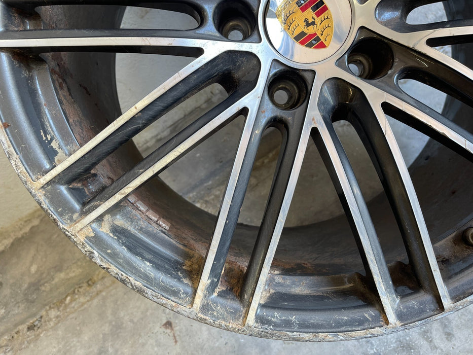 2017 Porsche 718 Boxster S 20X8.5 RIM 982601025F OEM *DAMAGE, BEND*
