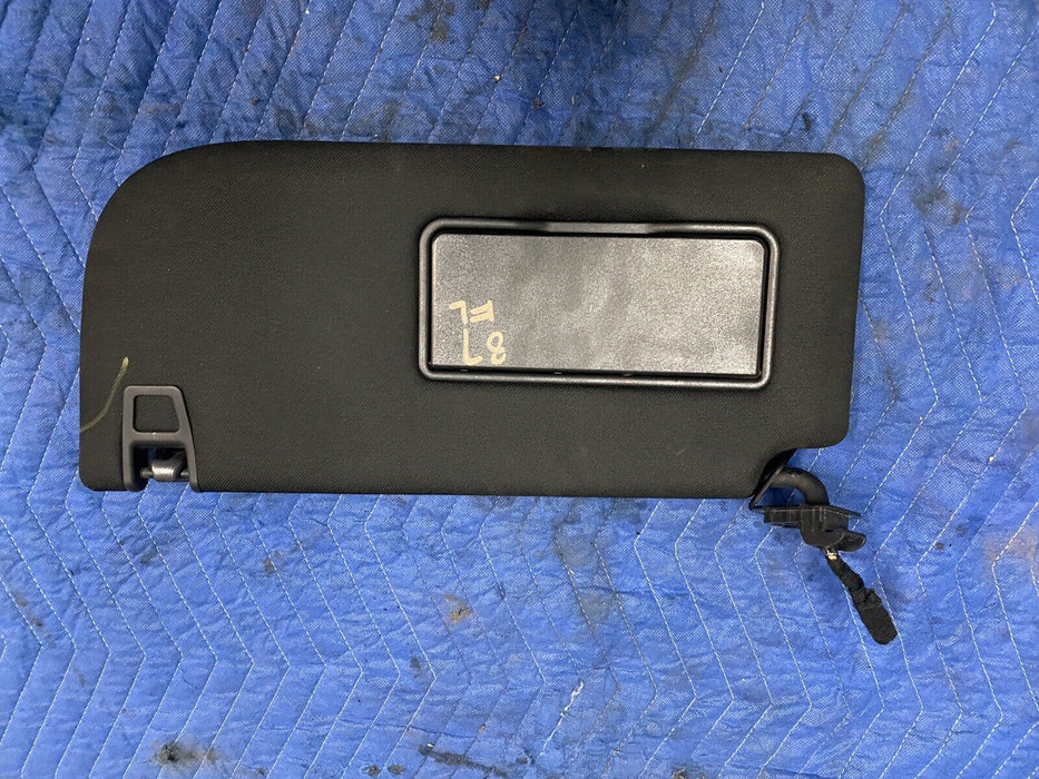 2017 2019 2018 FORD F250 F350 F450 PLATINUM LEFT DRIVER BLACK SUN VISOR OEM