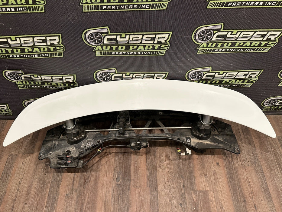 2014 PORSCHE 911 TURBO S SPOILER WING OEM *PAINT WEAR #13*
