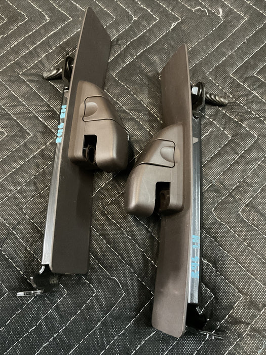 2018 FORD F250 F350 F450 KING RANCH B PILLAR SEATBELT ADJUSTER BRACKETS OEM