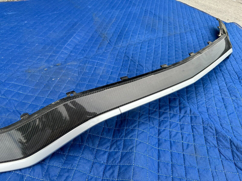 2015-2017 MERCEDES-BENZ C63 CLS63 FRONT BUMPER CARBON FIBER COVER 2058851874 OEM