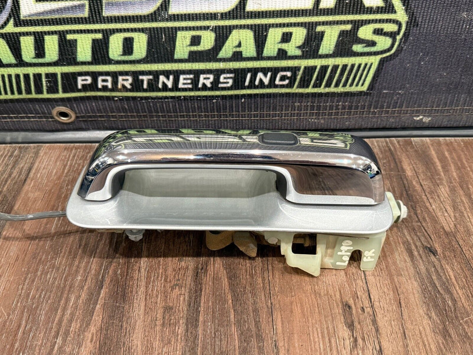 2017-19 FORD F250 F350 F450 FRONT RIGHT DOOR HANDLE OEM MAGNETIC GRAY - J7 *READ