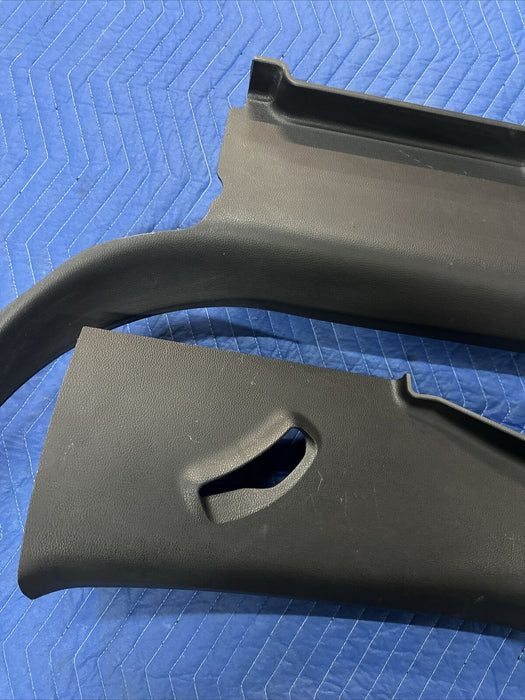 2019 FORD F250 PLATINUM REAR LEFT RIGHT PAIR C-PILLAR TRIM PANEL OEM ~SCRATCHES~