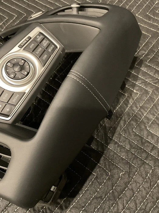 2015 NISSAN 370Z CENTER DASH RADIO & AC SURROUND TRIM OEM 2009-2020~WEARS~