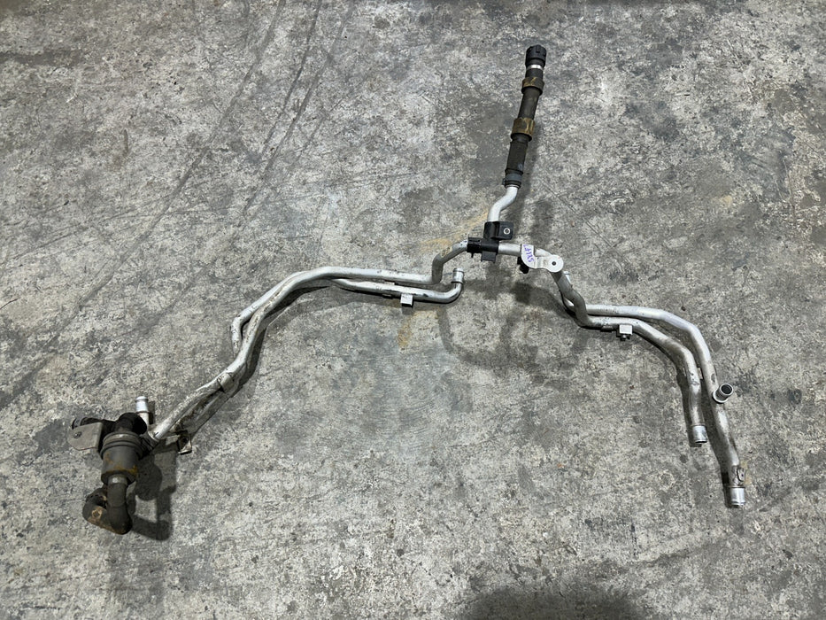 2017 AUDI R8 WATER COOLANT HOSE LINE PIPE OEM 4S0121481