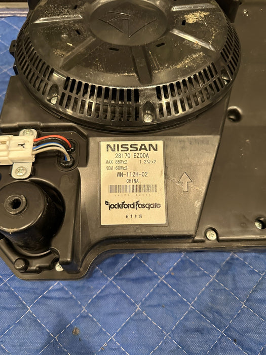 2017 NISSAN TITAN XD AUDIO SUBWOOFER OEM