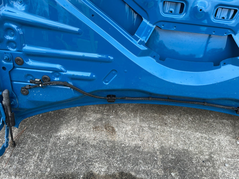 2015-2020 BMW M4 F82 FRONT HOOD LAGUNA SECA BLUE (448) ~MINOR DENT/FADE/SCRATCH~