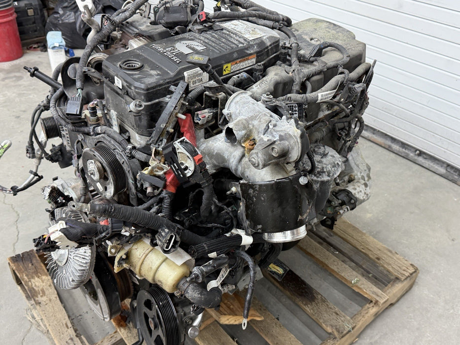 2024 RAM 2500 3500 6.7L I6 DIESEL ENGINE 35K MILES 2019 2020 2021 2022 2023