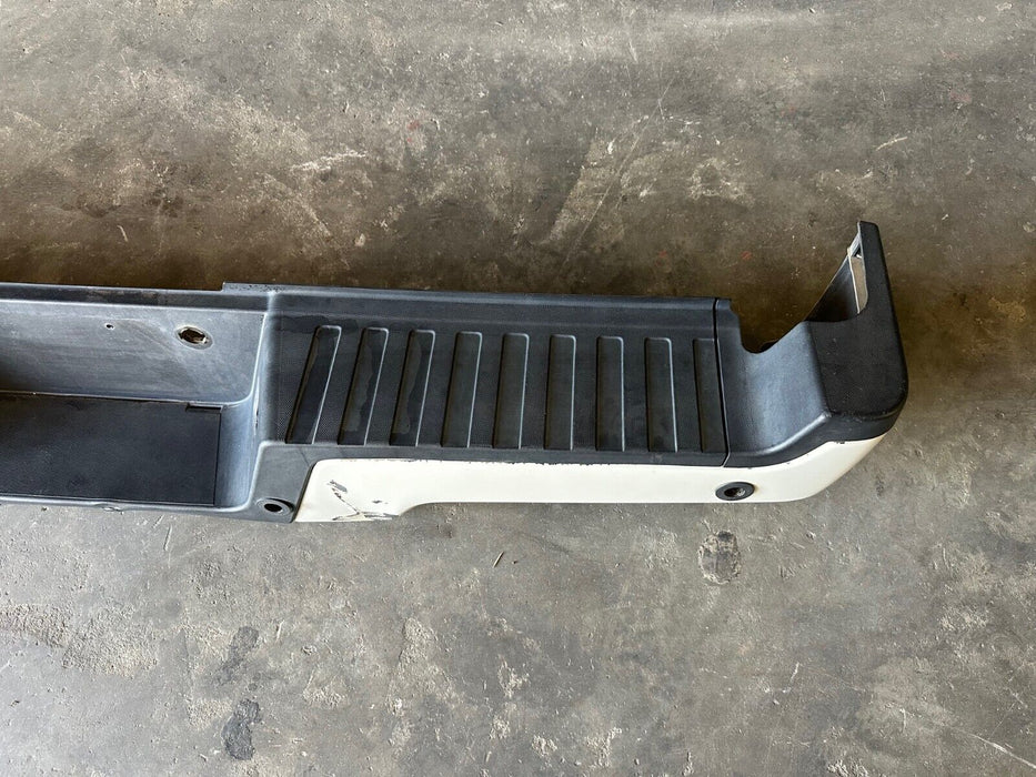 2017-2019 FORD F250 F350 REAR BUMPER *ORIGINALLY CHROME* OEM (READ DESC) *DAMAGE