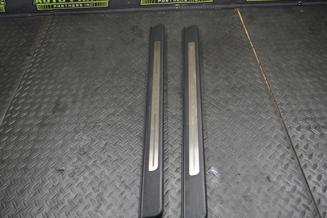 2011 INFINITI G37 SCUFF PLATES LH RH DRIVER PASSENGER SIDE PAIR SET OEM