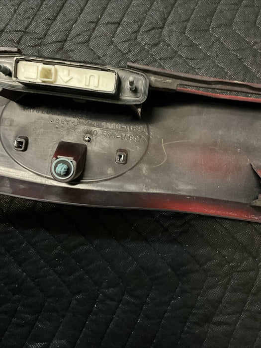 2014 TOYOTA PRIUS REAR TAILGATE PANEL TRIM W/TRUNK BUTTON OEM